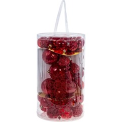 Набор игрушек Украшение НГ, L21 W21 H37 см 56шт 807917 - фото 14