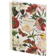 Ежедневник недатированный CUTE DIARY А5,BV,136,ПИОН,зол.греб,3-701/10