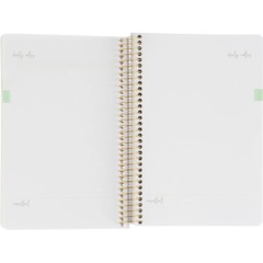 Ежедневник недатированный CUTE DIARY А5,BV,136,ИРИСЫ, зол.греб, 3-701/15 - фото 8