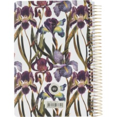 Ежедневник недатированный CUTE DIARY А5,BV,136,ИРИСЫ, зол.греб, 3-701/15 - фото 12