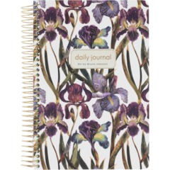 Ежедневник недатированный CUTE DIARY А5,BV,136,ИРИСЫ, зол.греб, 3-701/15 - фото 13