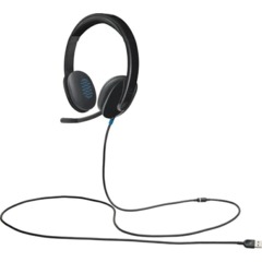Гарнитура Logitech для ПК с микр. H540 черный 1.8м накладн.USB (981-000481) - фото 3