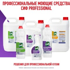 Средство для посудомоечных и таромоечных машин Сиф Professional 5л - фото 6