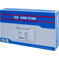 Отвертка ударная и набор вставок (бит) ложем. 43 пред KING TONY 9-4143FRV - фото 3