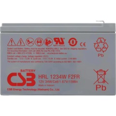 Батарея для ИБП CSB серия HRL, HRL1234W F2 FR CSB, 12В/8.5Ач - фото 6