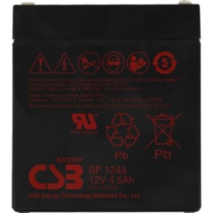 Батарея для ИБП CSB серия GP, GP1245 (12V16W) CSB , 12В/4Ач - фото 7