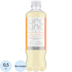 Напиток витаминизированный LifeLine Focus Light Персик и ЮЗУ,негаз ПЭТ 0,5л