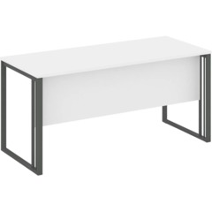 Стол Riva на м/к КМС.СП-4 1580х670х750 Белый/Антрацит - фото 2