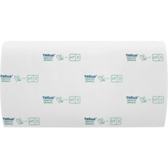 Полотенца бумажные д/диспенсеров Tellus ZZсл 1сл Н3/НТ3 250л 20шт/уп_134400 - фото 2