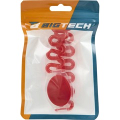 Браслет доступа (RFID-браслет) пружинный Bigtech EM-Marine,красный - фото 2