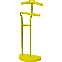 Вешалка ME_костюмная D10 металлик/слоновая кость - фото 4