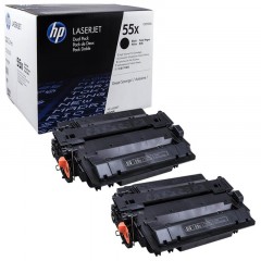 Картридж лазерный HP 55X CE255XD чер. пов.емк. для LJ P3015/M525(2шт/уп) Картридж лазерный HP 55X CE255XD чер. пов.емк. для LJ P3015/M525(2шт/уп) - фото 2