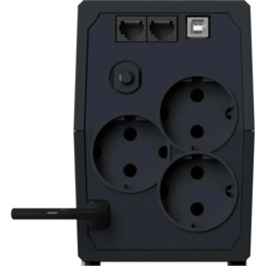 ИБП Ippon Back Basic 650S New Euro  650ВА/360Вт черный(2095134) - фото 2
