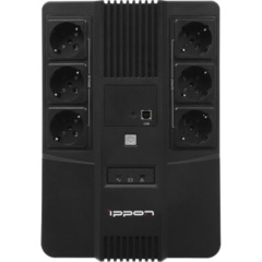 ИБП Ippon Nut 650 650ВА/360Вт черный(2050150) - фото 2