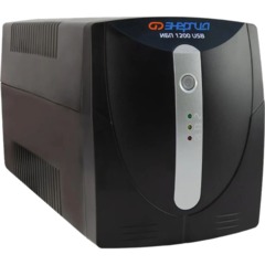 ИБП Энергия 1200 USB, лин.-инт., 1200ВА/720Вт, 3xEURO(Е0201-0051) - фото 5