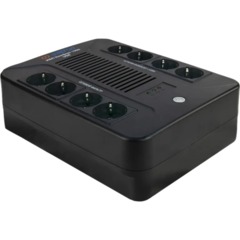 ИБП Энергия Комфорт 1000 USB, лин.-инт., 1000Ва/600Вт, 4+4 EURO(Е0201-1003) - фото 5