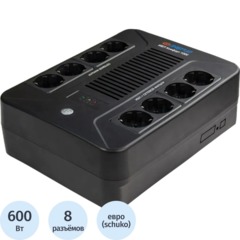 ИБП Энергия Комфорт 1000, лин.-инт., 1000Ва/600Вт, 4+4 EURO(Е0201-1002)