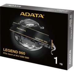 SSD накопитель A-DATA Legend 960 M.2 1Tb, PCI-E 4.0 x4 2280(ALEG-960-1TCS) - фото 4