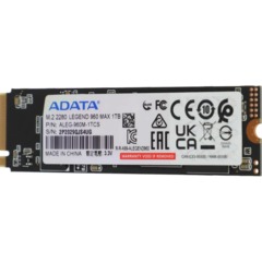 SSD накопитель ADATA LEGEND 960 MAX 1TB M.2 2280 PCIe4x4(ALEG-960M-1TCS) - фото 4