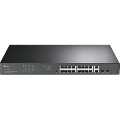 Коммутатор TP-Link (TL-SG1218MPE) 18-Port Gigabit , 16-Port PoE - фото 2