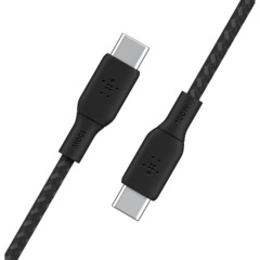 Кабель Belkin (CAB014BT3MBK)BoostCh.100W USB-C to USB-C 2.0 Braided 3м. чер - фото 3