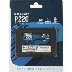 SSD накопитель PATRIOT P220 256Gb 2.5, SATA(P220S256G25) - фото 4