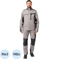 Куртка лет муж TOPFORT Акетон (л33) сер 120-124/182-188 (МВО)