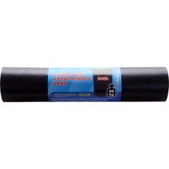 Мешки для мусора квадратного бака ПВД 240л (120x140) standart (5 шт)