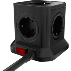 Сетевой фильтр AGNI  5р/5м,черный(TP-VE4U5E-5m-black) - фото 3