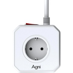Сетевой фильтр AGNI  5р/2м,3USB 1TYPE-C,белый(TP-VE4U5E-C-2m-white) - фото 3