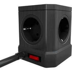 Сетевой фильтр AGNI  5р/2м,3USB 1TYPE-C,черный(TP-VE4U5E-C-2m-black) - фото 3