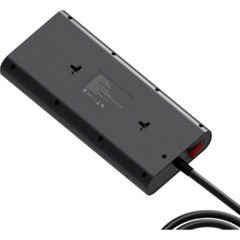 Сетевой фильтр AGNI 8р/5м,3USB,1TYPE-C 20W,черный(TP-FA4U8E-C-5m-black) - фото 2
