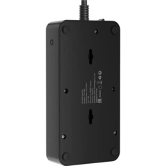 Сетевой фильтр AGNI 6р/3м,черный(TP-FS6E-3m-black) - фото 2
