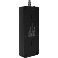 Сетевой фильтр AGNI 6р/2м,черный,3USB-A+1USB-C(TP-FS4U6E-C-2m-black) - фото 2