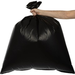 Мешки для мусора ПВД 220л 40мкм 50шт/уп черн 88х106см CleanBag_1448 - фото 3