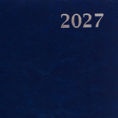 Ежедневник датированный 2027 Attache АГЕНДА А5 168л 138x213мм темно-синий - фото 3