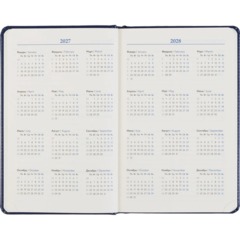 Ежедневник датированный 2027 Attache АГЕНДА А5 168л 138x213мм темно-синий - фото 7