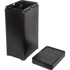 Ведро мусорное сенсорное черное 30л _JVC JB0301B - фото 3