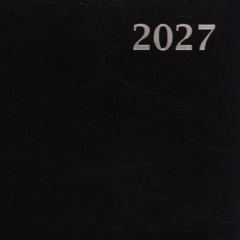 Ежедневник датированный 2027 Attache АГЕНДА А5 168л 138x213мм под кожу черн - фото 3