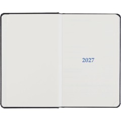 Ежедневник датированный 2027 Attache АГЕНДА А5 168л 138x213мм под кожу черн - фото 5