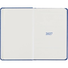 Ежедневник датированный 2027 Attache АГЕНДА А5 168л 138x213мм под кожу син - фото 5