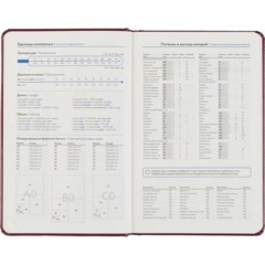 Ежедневник датированный 2027 Attache АГЕНДА А5 168л 138x213 под кожу бордов - фото 11