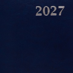 Ежедневник датированный 2027 Attache АГЕНДА А6 168л 100x150мм темно-синий - фото 3