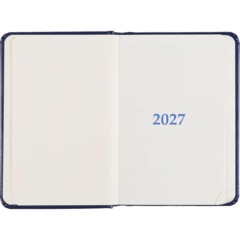 Ежедневник датированный 2027 Attache АГЕНДА А6 168л 100x150мм темно-синий - фото 5