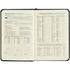 Ежедневник недатированный Attache АГЕНДА А6 160л 100x150мм темно-синий - фото 12