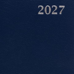 Ежедневник датированный 2027 Attache А5 168л 138x213мм балакрон синий - фото 3