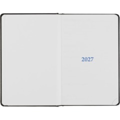 Ежедневник датированный 2027 Attache А5 168л 138x213мм балакрон черн - фото 5