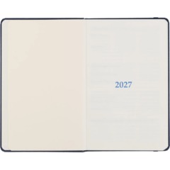 Ежедневник датированный 2027 Attache ЭССЕ А5 168л 138x213,с рез,балак,т-син - фото 5