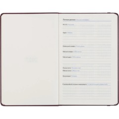 Ежедневник датированный 2027 Attache ЭССЕ А5 168л 138x213,с рез,балакр,борд - фото 6