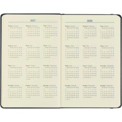 Ежедневник недатированный Attache ЭССЕ А5 160л 138x213, с рез, балакр,т-син - фото 7